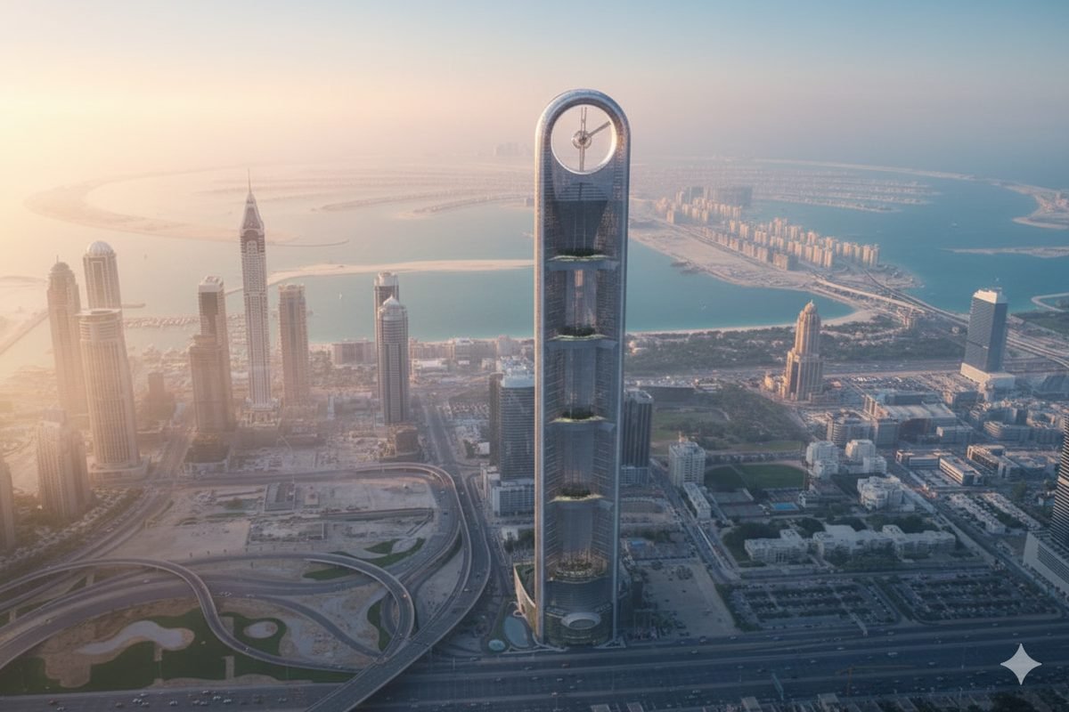 Anara Tower, Dubai, UAE: mixed-use project, Atkins, view 1