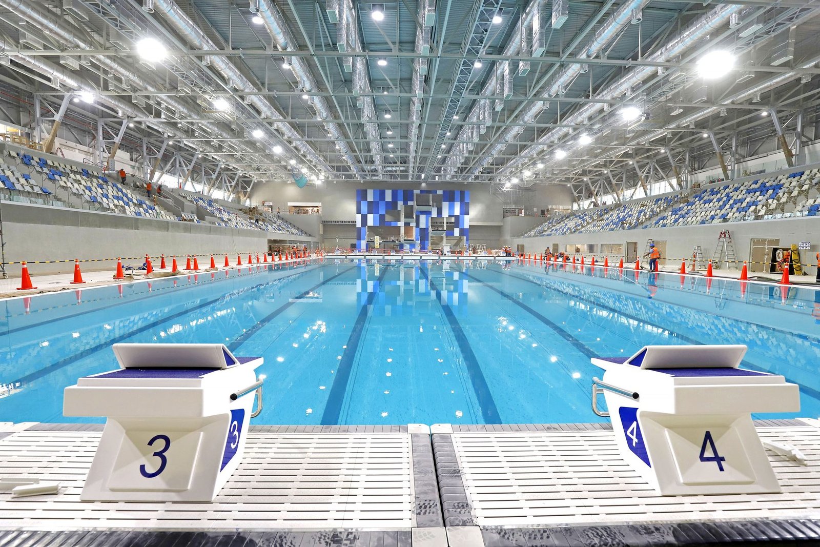 Aquatic Centre, Lima, Peru: sports project, view 1