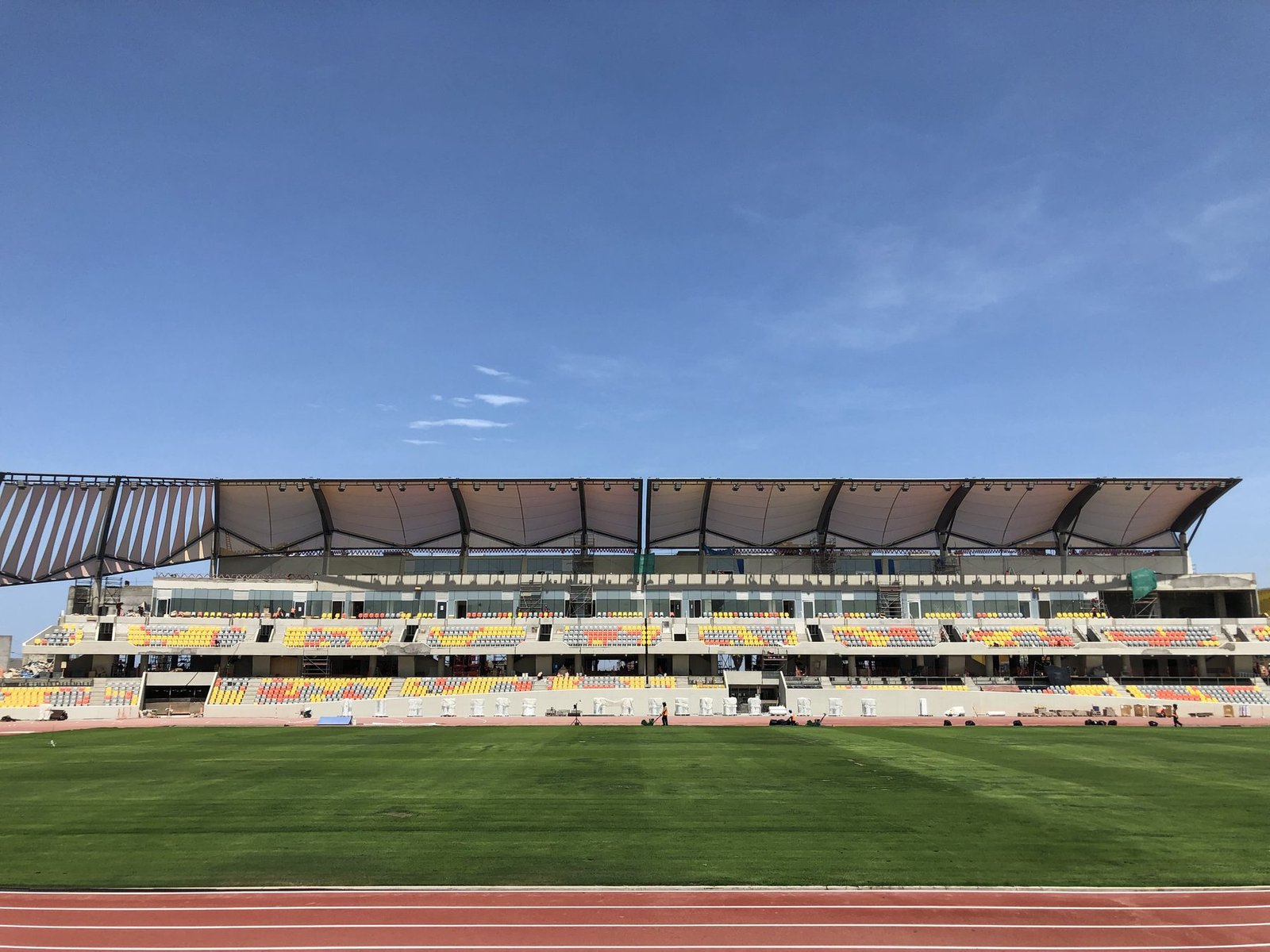 Athletics Stadium, Lima, Peru: sports project, view 1