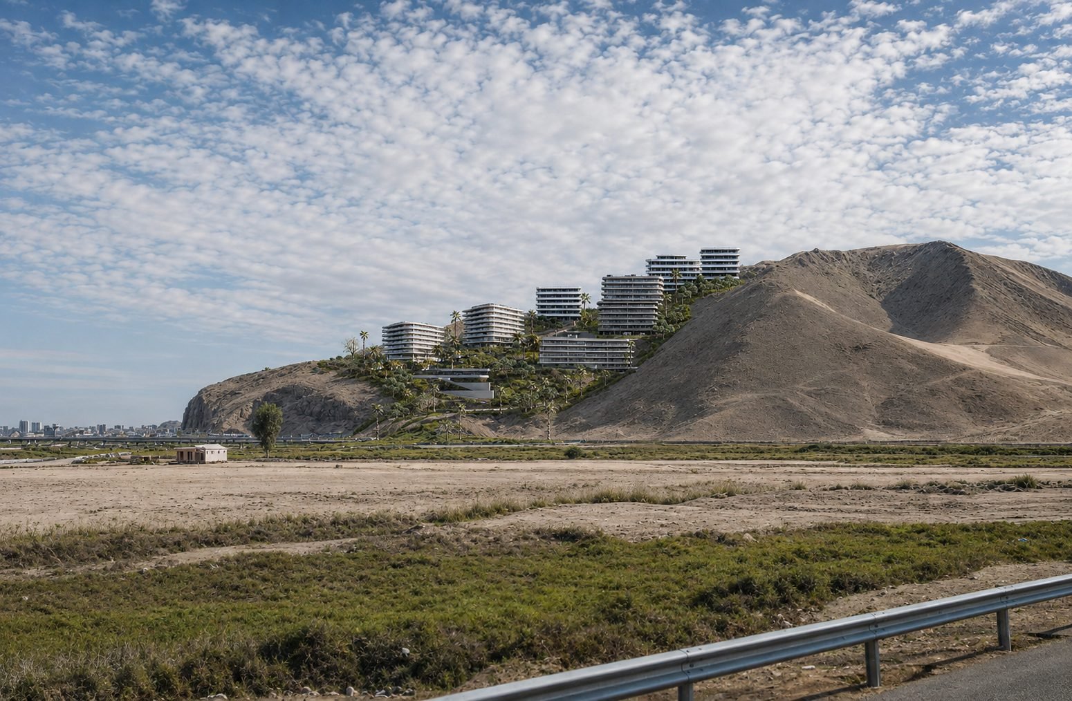 Residential Masterplan, Lima, Peru: masterplanning project, view 1