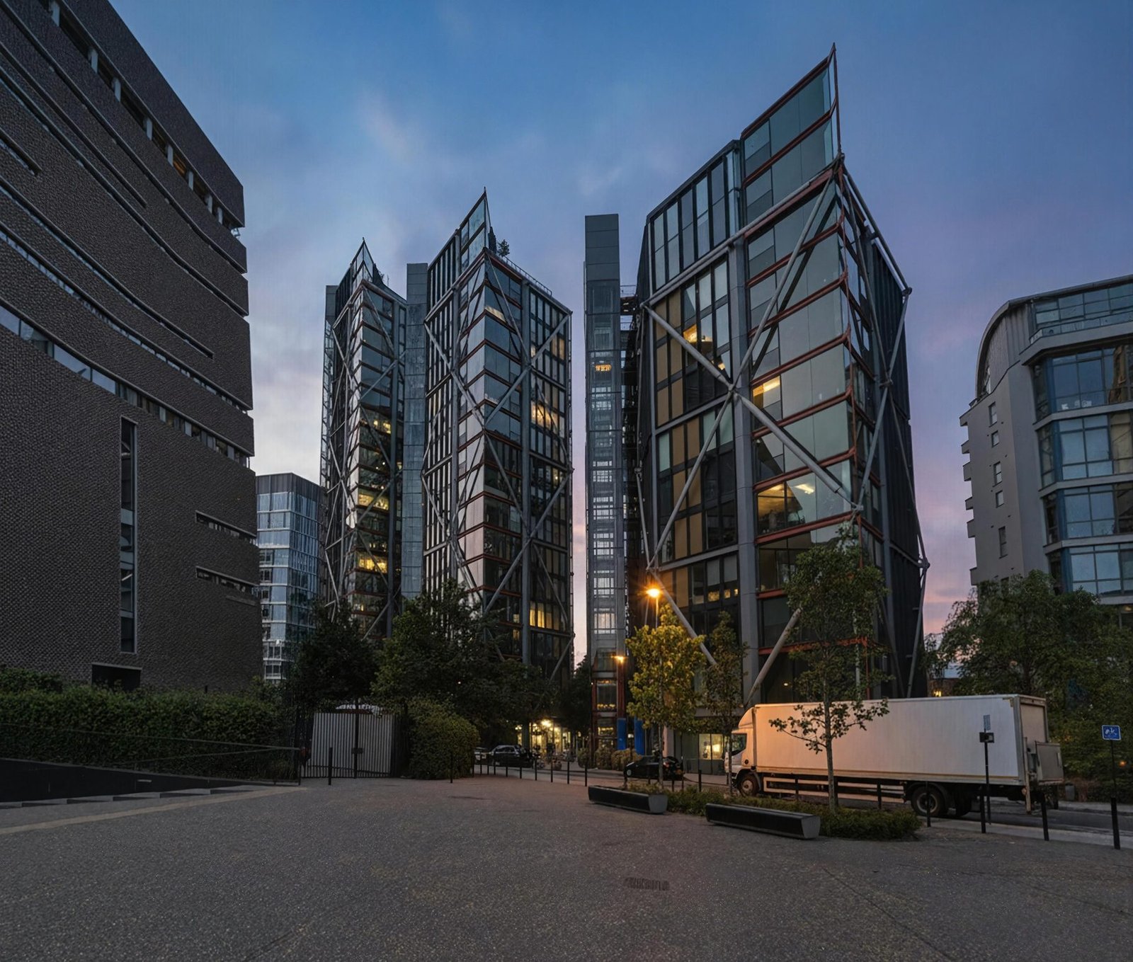 Neo Bankside, London, United Kingdom: residential project, RSHP, view 1