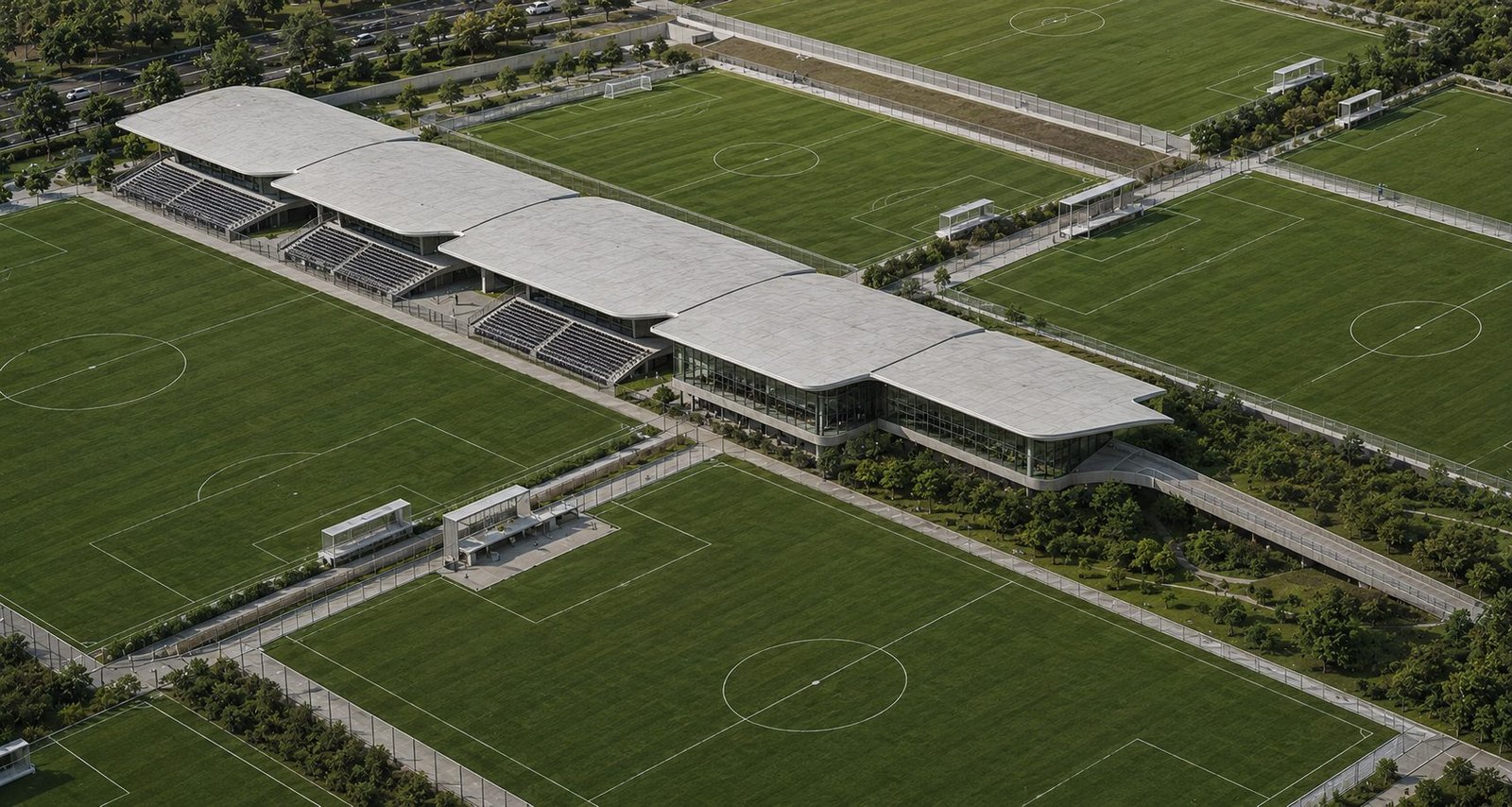 Football Sports Centre, Lima, Peru: sports project, view 1